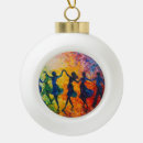 Search for silhouette christmas tree decorations Dance