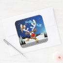 Search for winter square stickers Whimsical