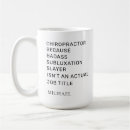 Search for funny chiropractor coffee mugs Humour