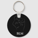 Search for black fist key rings Black lives matter