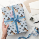 Search for st bernard wrapping paper Dog