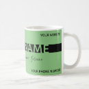 Search for green card mugs Black
