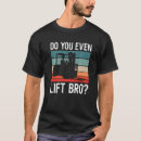 Search for bro do you even lift tshirts Operator