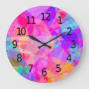 Search for abstract geometric shapes clocks Colourful