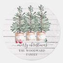 Search for rustic barn wood stickers Merry christmas