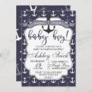 Search for ahoy its a baby boy shower invitations Ocean