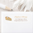 Search for thanksgiving return address labels Pumpkin pie