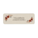 Search for autumn rectangle wedding stickers Terracotta