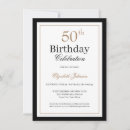 Search for classic birthday invitations Gold