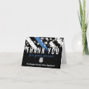 Search for law enforcement thank you cards Police officer