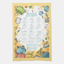 Search for calendar tea towels Blue