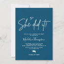 Search for she did it graduation invitations Trendy