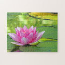Search for lotus flower puzzles Waterlily