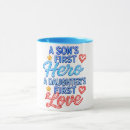 Search for a sons first hero mugs Father