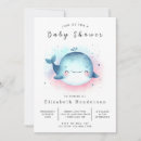 Search for underwater baby shower invitations Whale