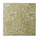 Search for blue leaf tiles William morris