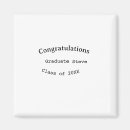 Search for congratulations magnets Congratulations name year