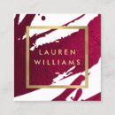 Search for ruby business cards Cosmetologist