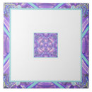 Search for purple mandala tiles White