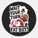 Search for funny turkey stickers Christmas tree