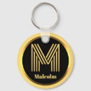 Search for letter m monogram key rings Initial