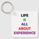 Search for life quotes key rings Inspirational saying