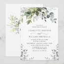 Search for watercolor wedding invitations Foliage