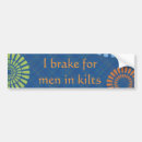 Search for kilts bumper stickers Scottish
