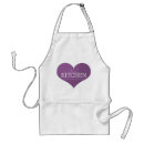 Search for purple baking aprons Cute
