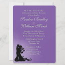 Search for royal purple wedding invitations Simple