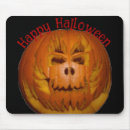Search for pumpkin carving mousepads Halloween