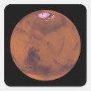 Search for mars photo stickers Red