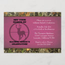 Search for camouflage graduation invitations Pink