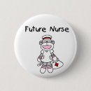 Search for sock monkey badges Nurse