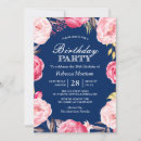 Search for 35th birthday invitations Navy blue