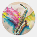 Search for saxophone stickers Woodwind
