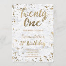 Search for marble 21st birthday invitations Gold