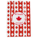 Search for canada gift bags Red and white
