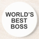 Search for office humour coasters Boss