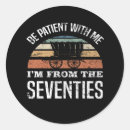 Search for 1970 stickers Seventies