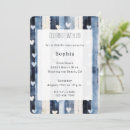 Search for denim and white invitations Blue