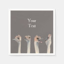 Search for bird napkins Watercolor