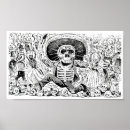 Search for calavera art Santa muerte