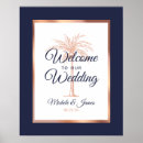 Search for navy and rose gold wedding posters Script