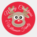 Search for cartoon reindeer stickers Cute