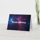 Search for cosmic birthday cards Space