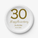 Search for 30th anniversary plates 10 20 30 40