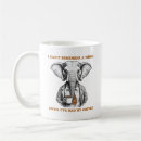 Search for elephant trunk mugs Animal
