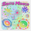 Search for santa monica stickers California