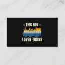 Search for railway business cards Train